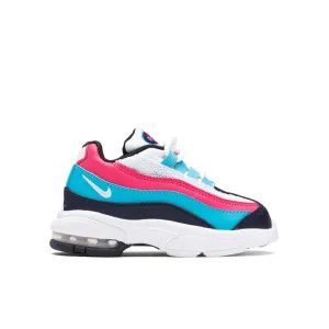 Little Max '95 - Blackend Blue/White Nike trainers with responsive foam