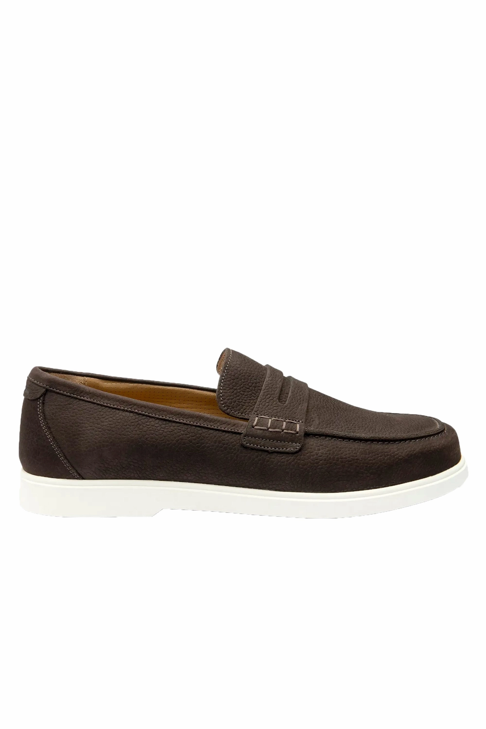 Loake Como Casual Shoe Dark Brown Nubuck Loake shoe designs