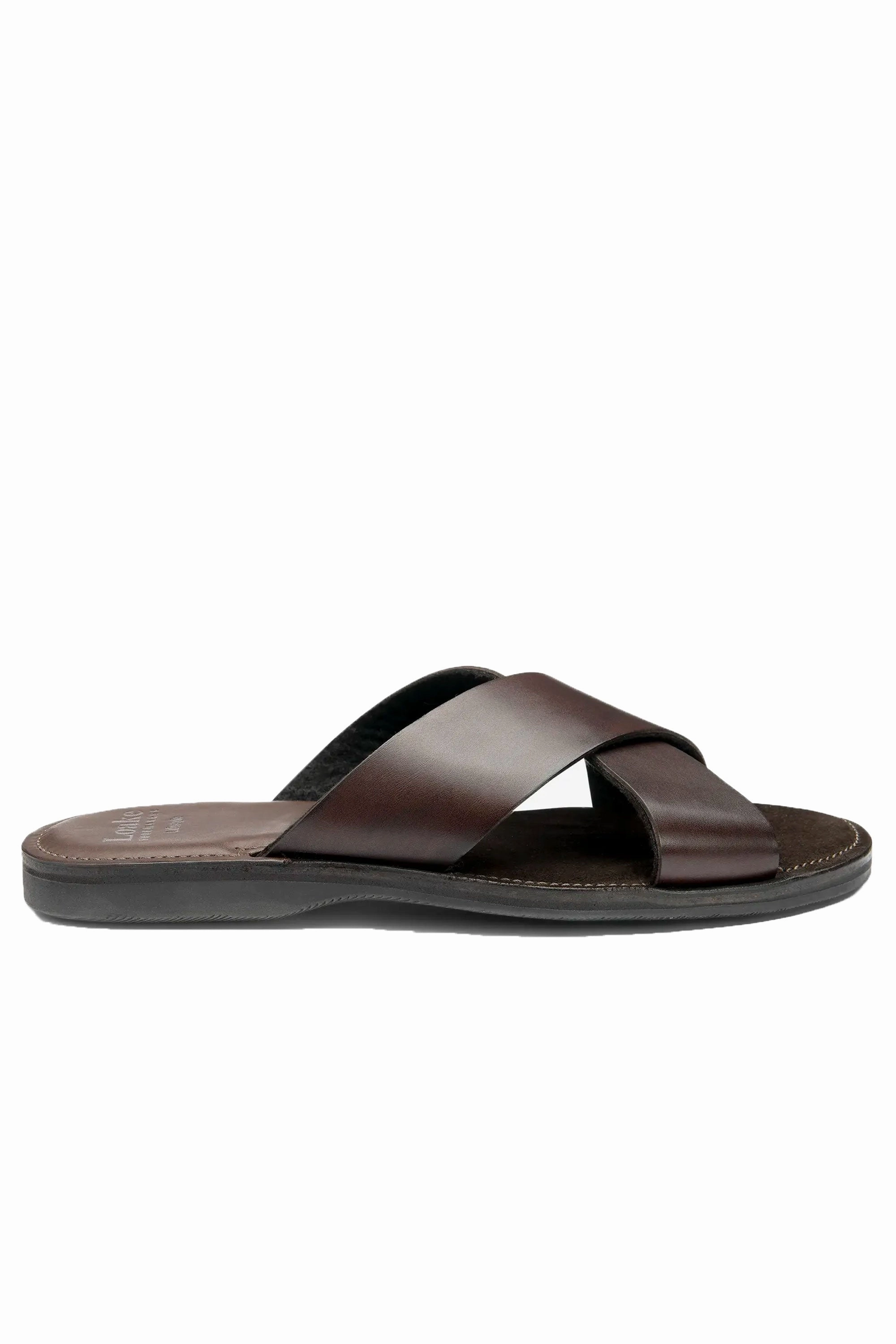 Loake Gozo Sandal Dark Brown