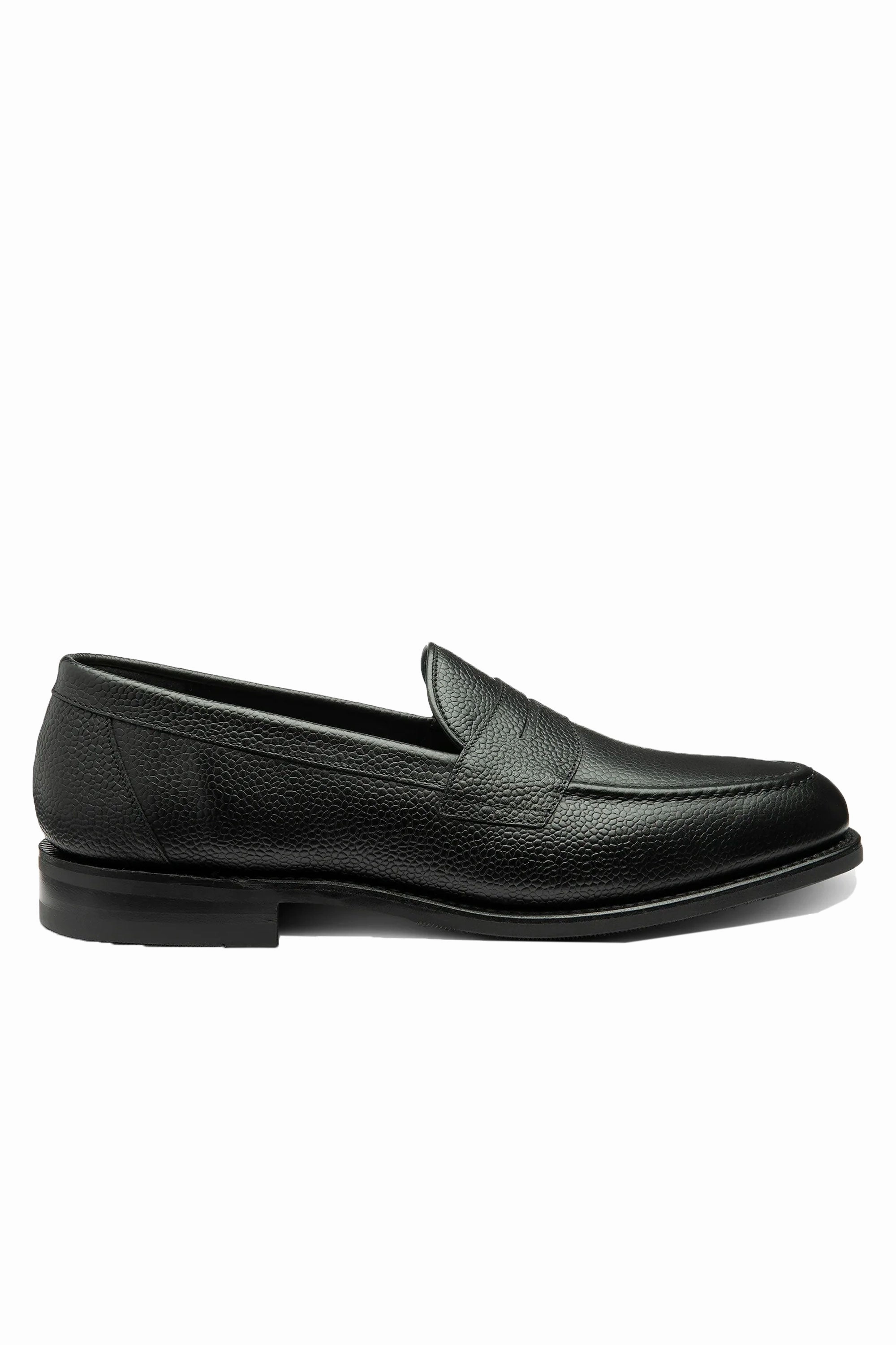 Loake Imperial Black Saddle Loafer Black