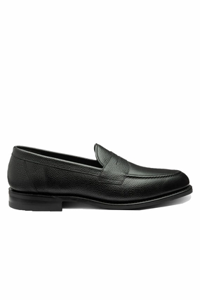 Loake Imperial Black Saddle Loafer Black Loake shoe designs