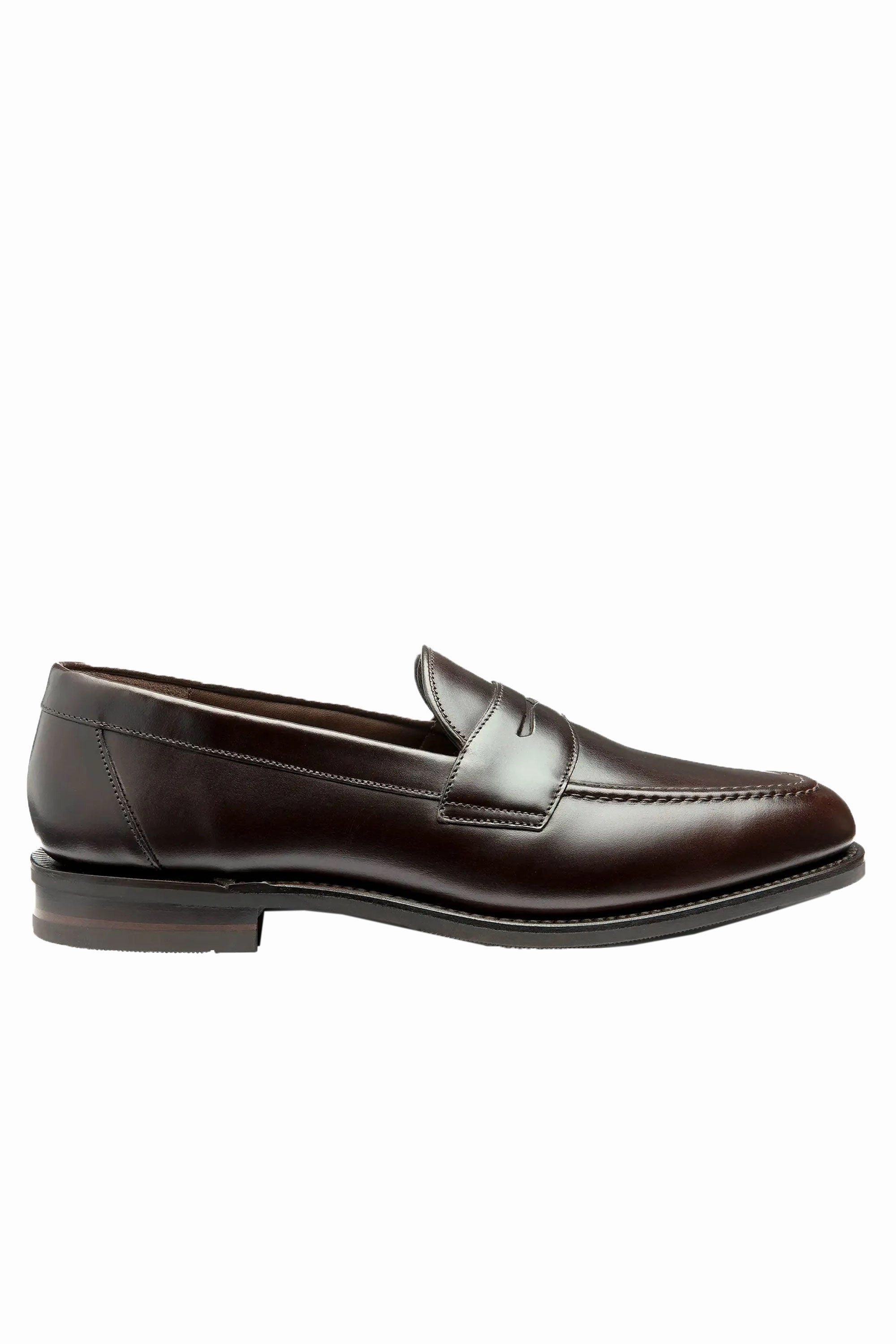Loake Imperial Polished Penny Loafer Dark Brown