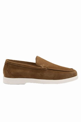 Loake Tuscany Suede Casual Shoe Chestnut Suede Loake shoe designs