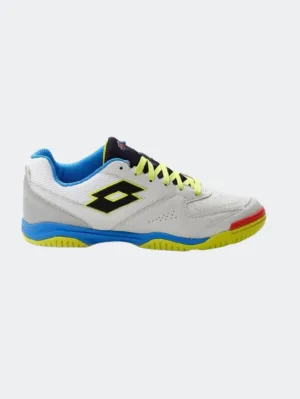 Lotto 200 Vi Men Indoor Shoes White/Navy Mens shoes for everyday urban style