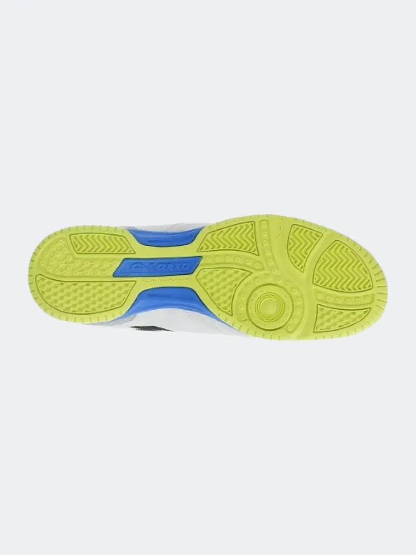 Lotto 200 Vi Men Indoor Shoes White/Navy Mens Casual Everyday Sneakers
