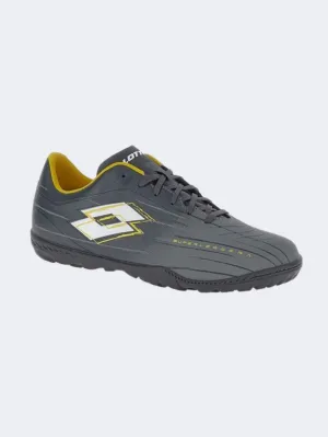 Lotto Solista 700 Ix Tf Men Turf Shoes Asphalt/White Essential mens casual shoes for comfort