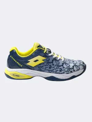 Lotto Superrapida 200 Iii Men Padel Shoes White/Yellow/Denim Mens shoes for everyday urban style