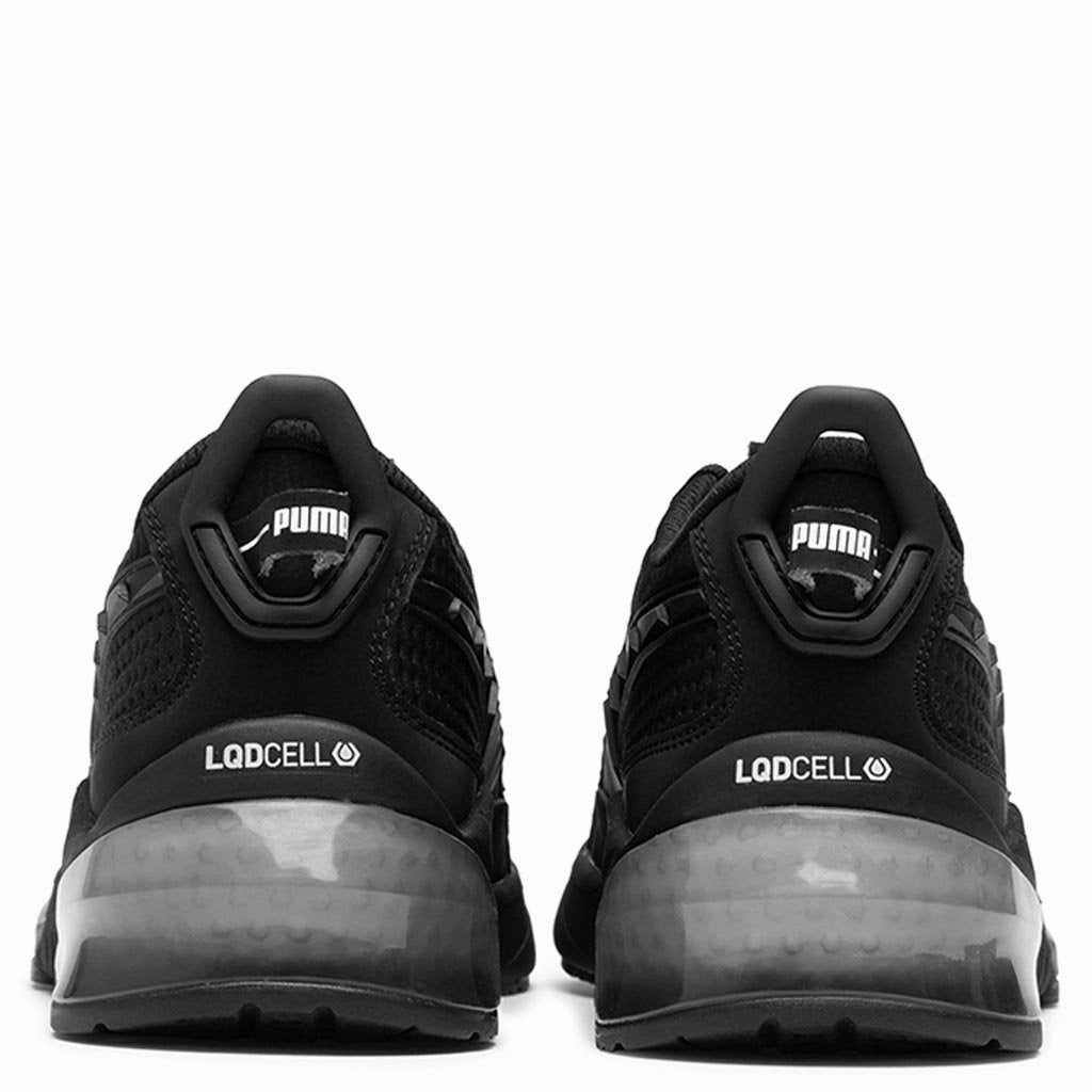 LQD Cell Optic Flight Suit - Black Puma Stripe Logo Trainers