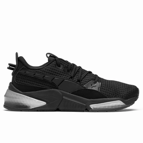 LQD Cell Optic Flight Suit - Black Puma trainers with bold stripe logo