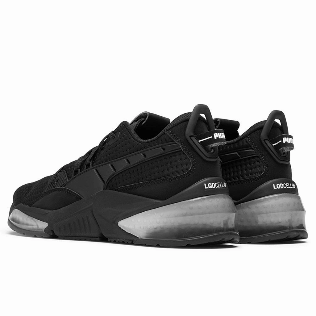 LQD Cell Optic Flight Suit - Black Puma Stripe Logo Trainers