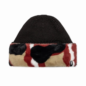 Madison Beanie - Black Puma trainers with bold stripe logo