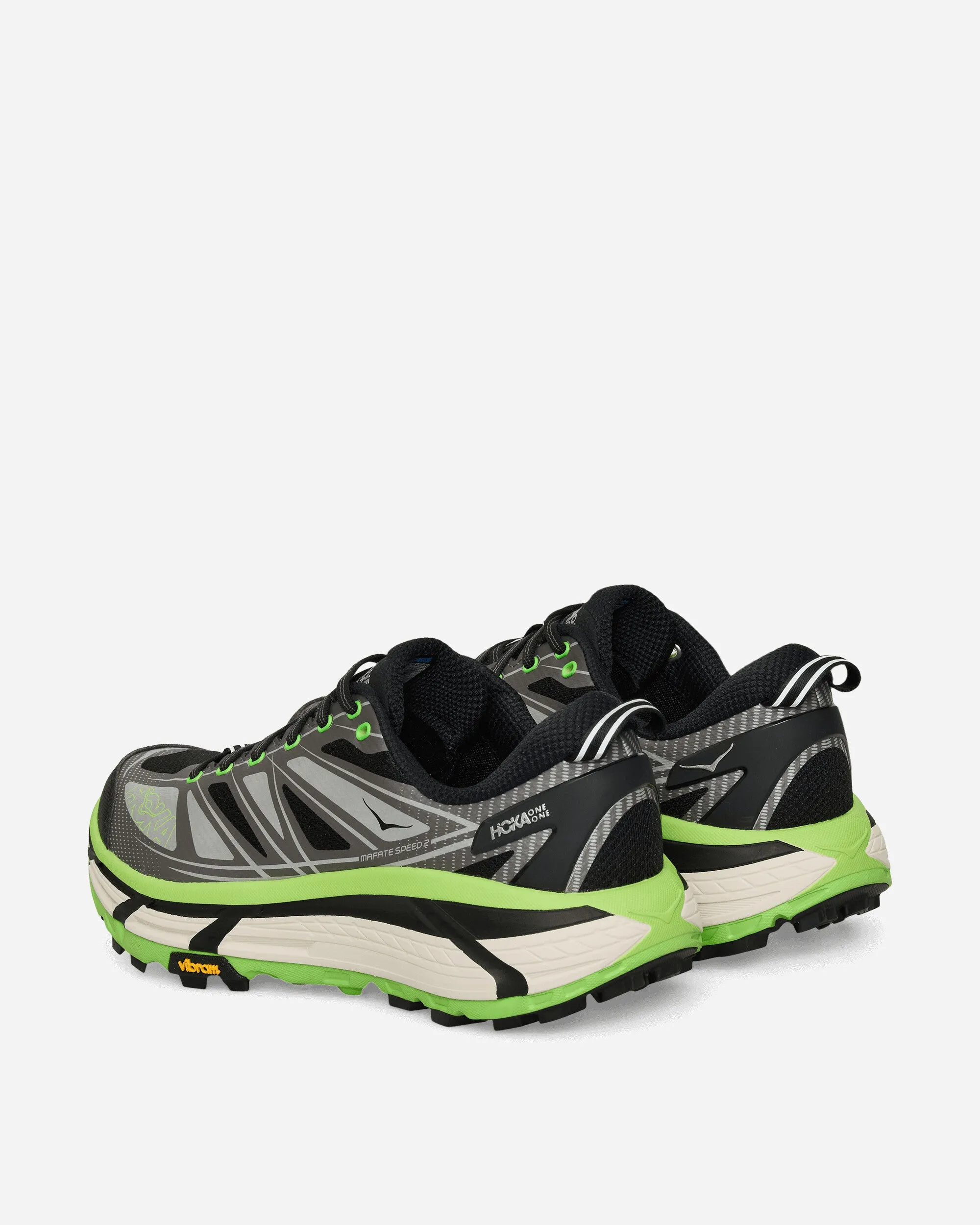 Mafate Speed 2 Sneakers Black / Electric Green Max Cushion Trainers