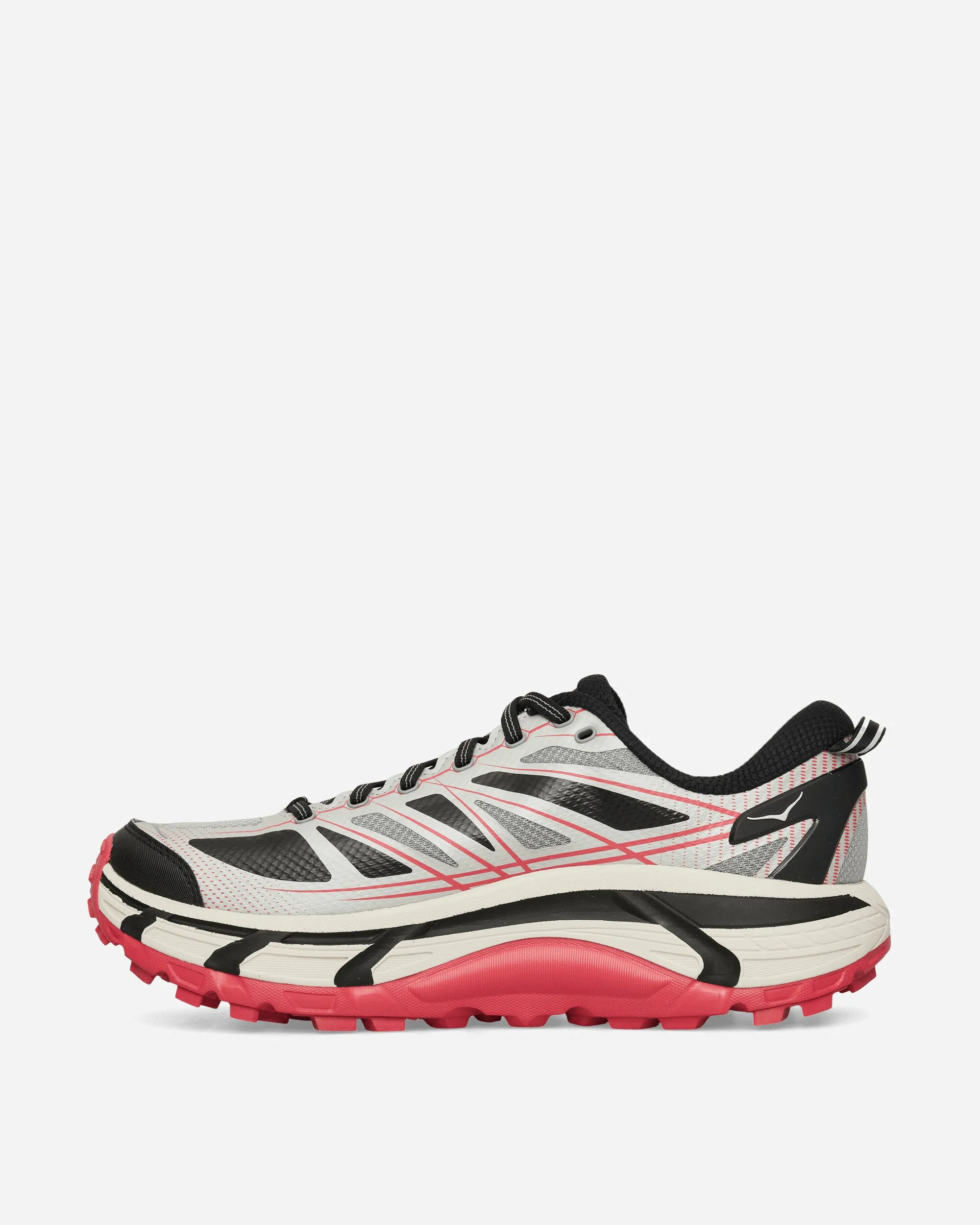 Mafate Speed 2 Sneakers Galactic Grey / Ruby Red Max Cushion Trainers