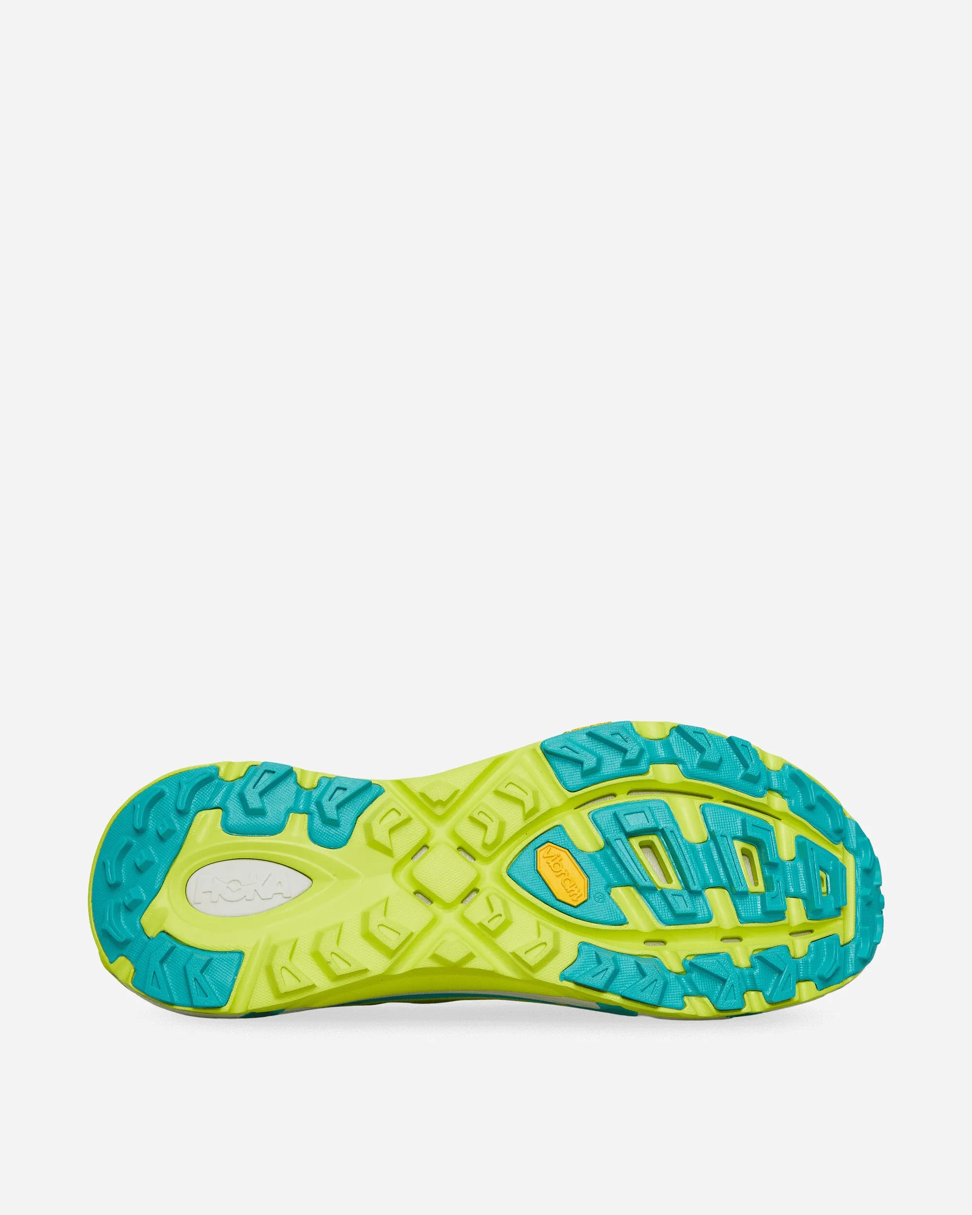 Mafate Speed 2 Sneakers Hoka Citrus / Electric Aqua Max Cushion Trainers