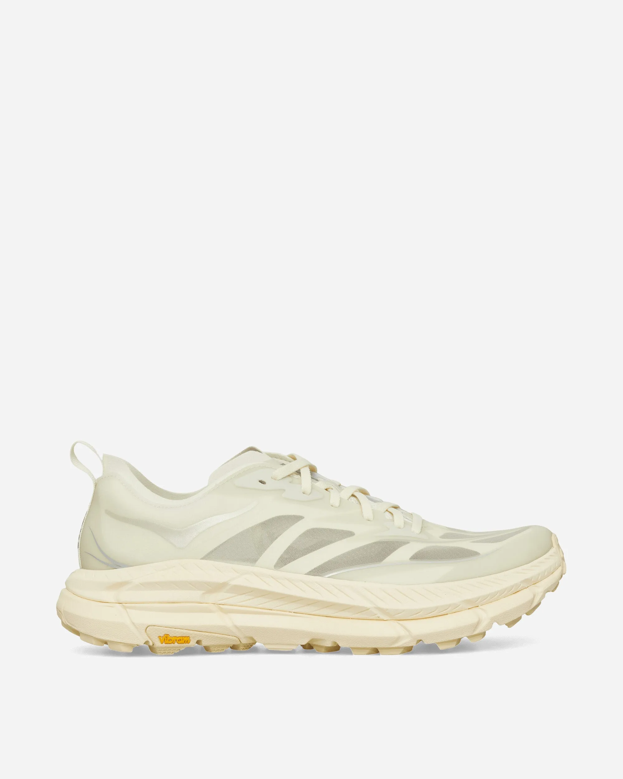 Mafate Speed 4 Lite Sneakers Truffle Salt / Vintage Yellow Hoka One One men's shoes