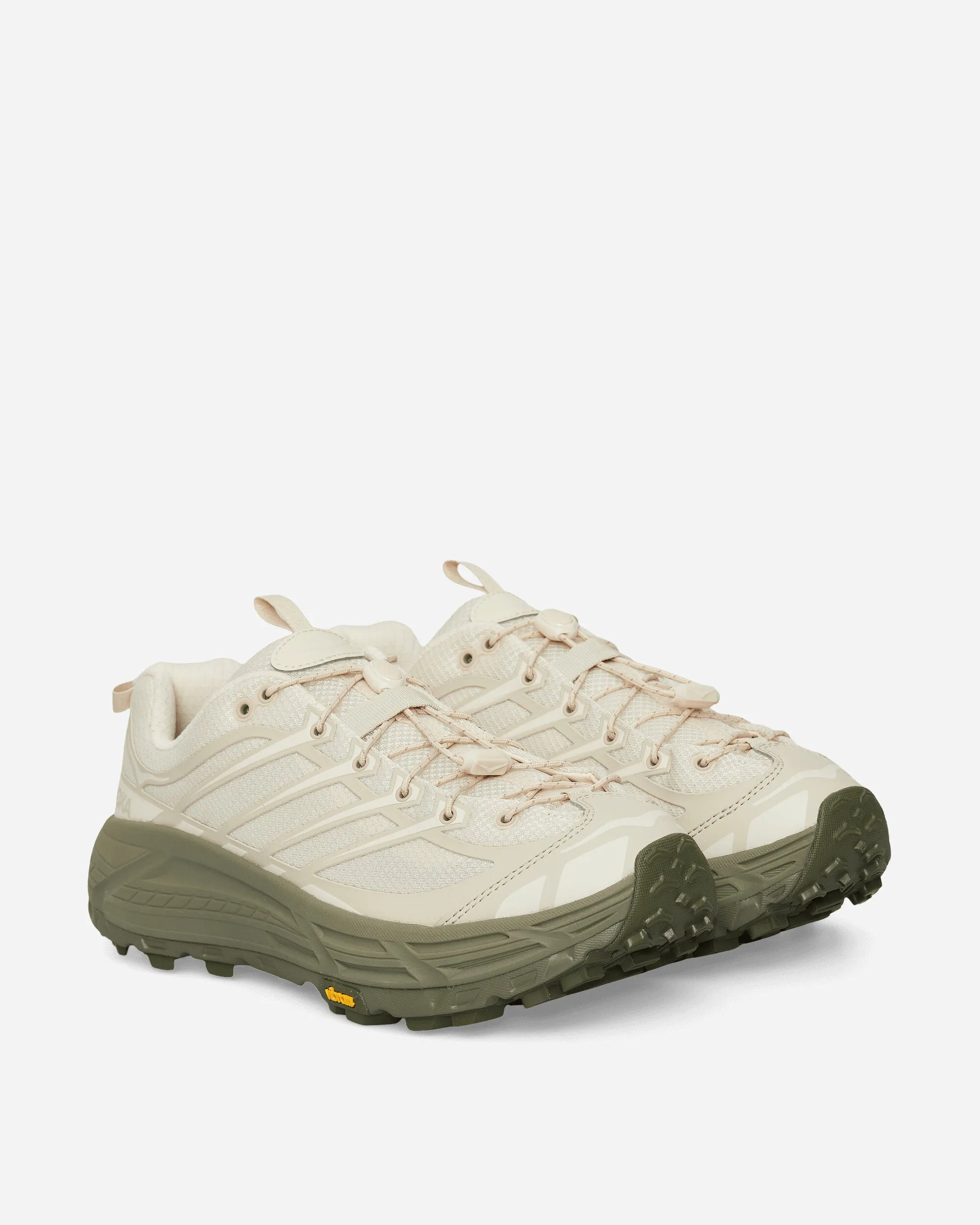 Mafate Three2 Sneakers Oat Milk / Eucalyptus Max Cushion Trainers