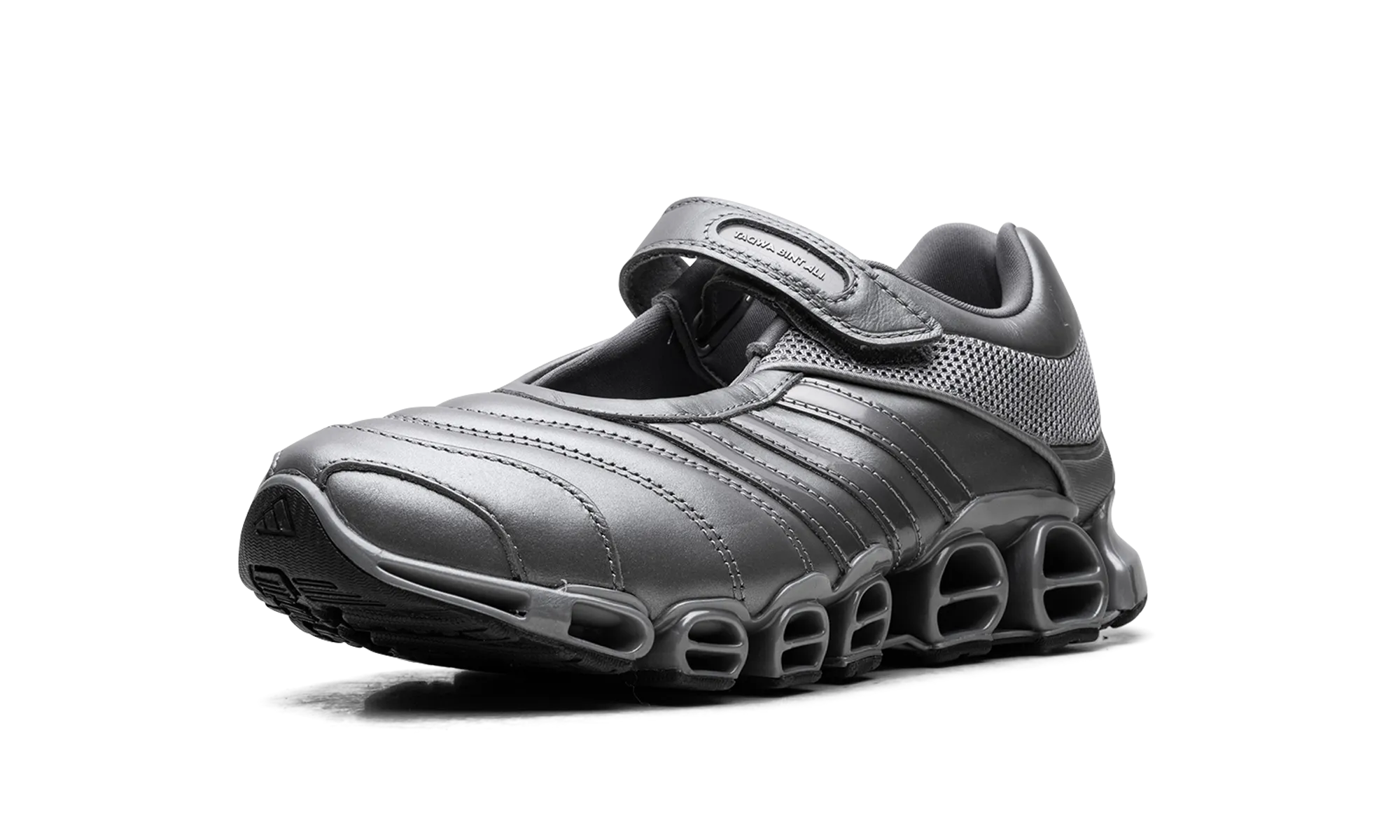 Megaride Mary-Jane WMNS "Taqwa Bint Ali Iron Metallic" adidas stylish womens sneakers