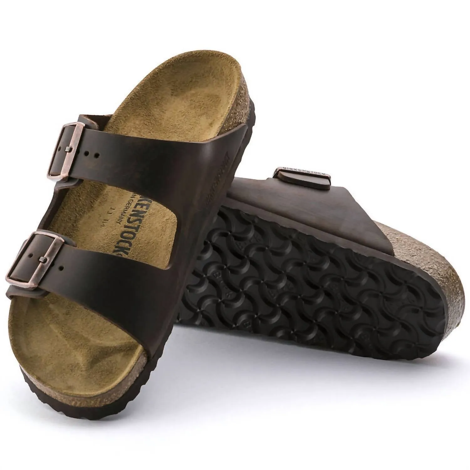Men Arizona Oiled Leather Sandal In Habana