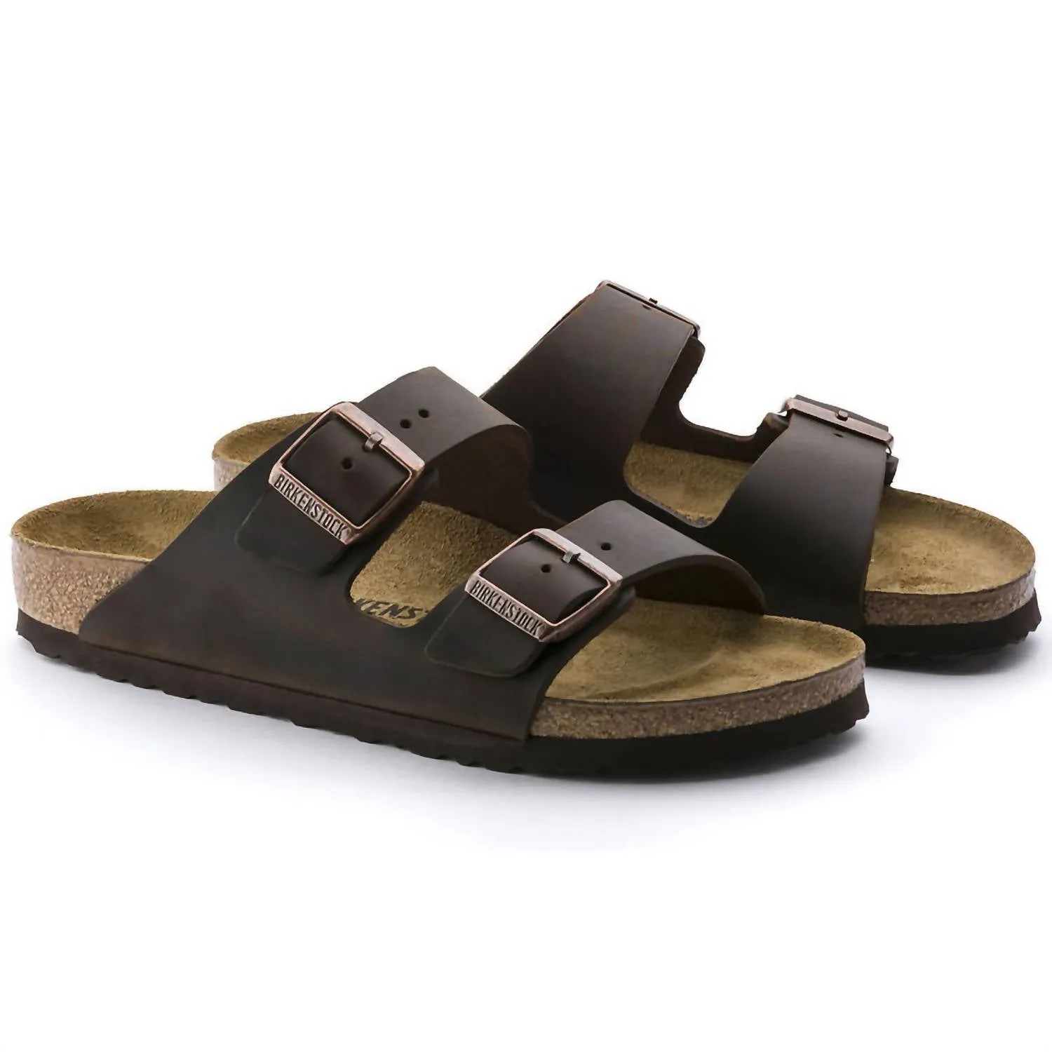 Men Arizona Oiled Leather Sandal In Habana