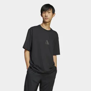 Mens Adidas adidas Z.N.E. Loose-Fit T-Shirt / Black