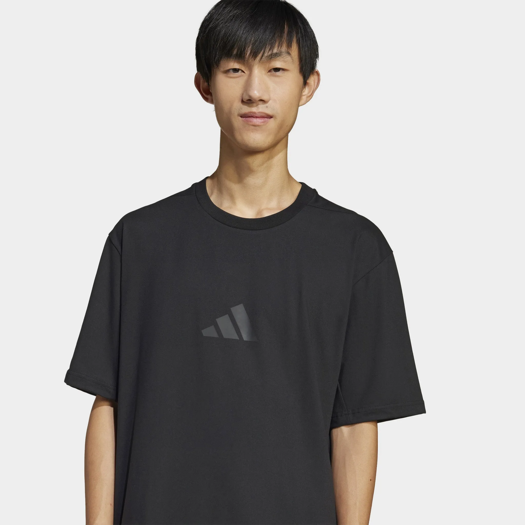 Mens Adidas adidas Z.N.E. Loose-Fit T-Shirt / Black