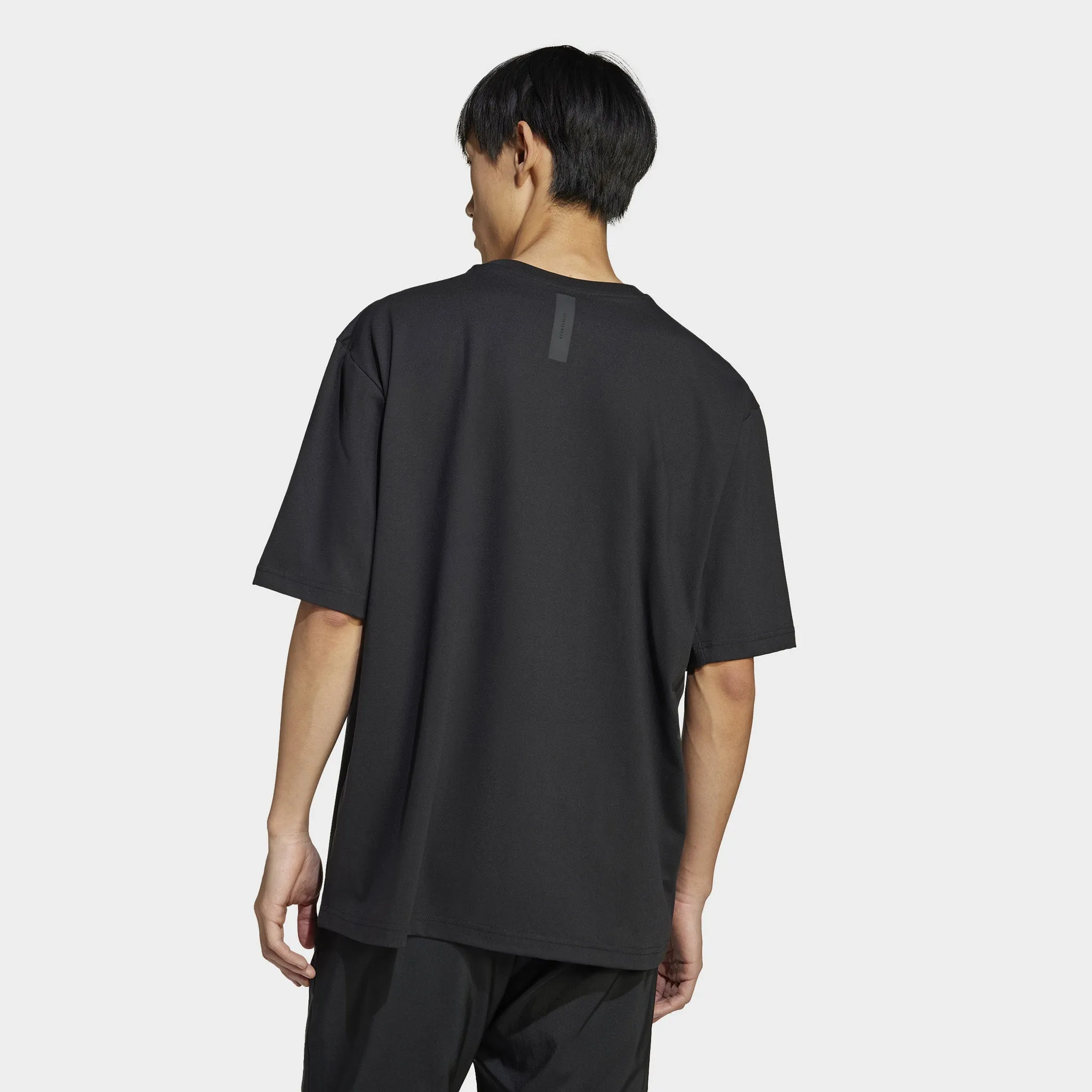 Mens Adidas adidas Z.N.E. Loose-Fit T-Shirt / Black