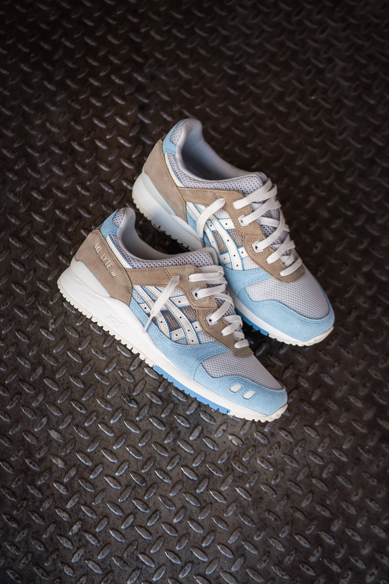 Mens Asics Gel-Lyte 3 OG (Smoke Grey/Cream)