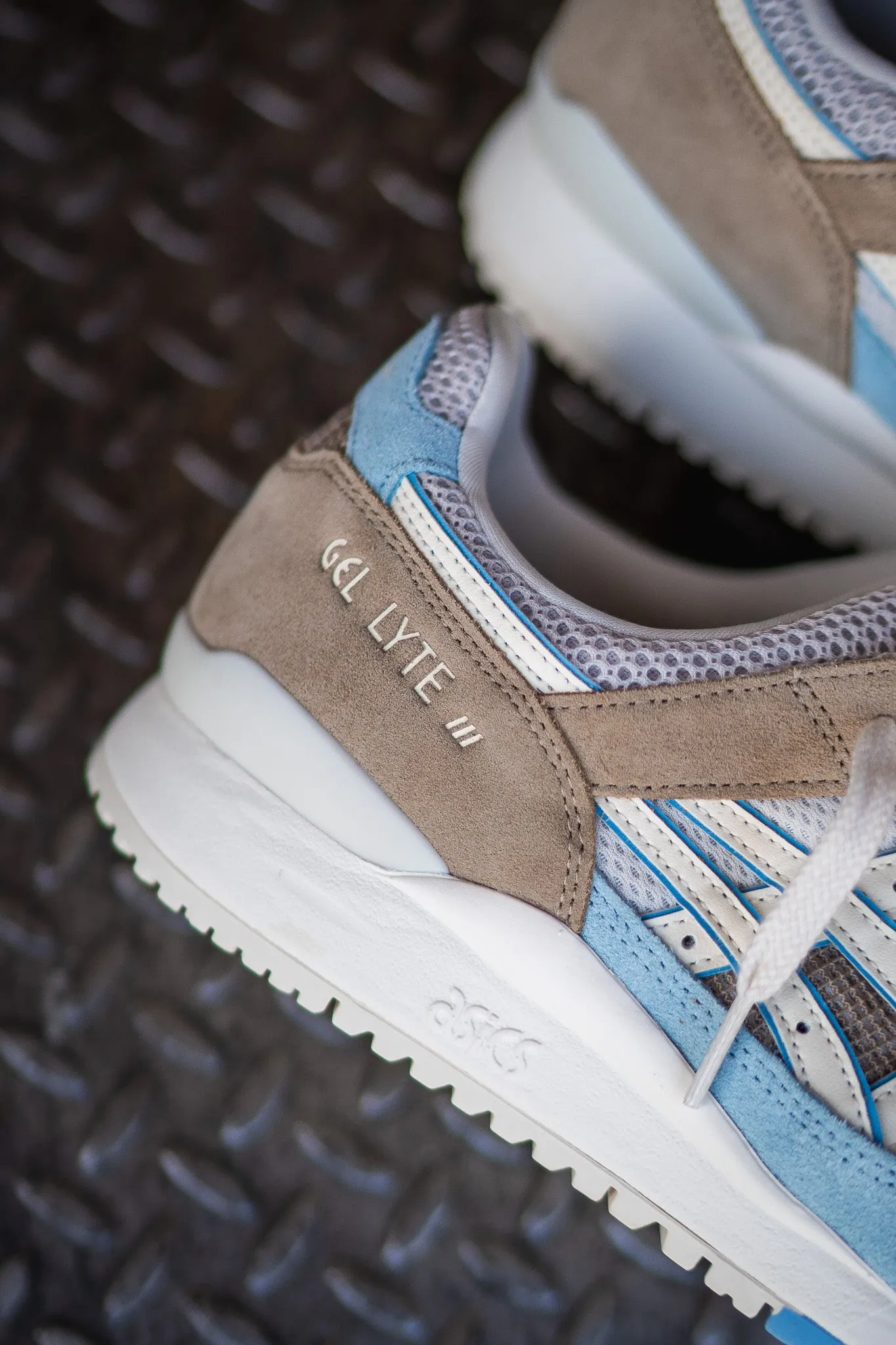 Mens Asics Gel-Lyte 3 OG (Smoke Grey/Cream)