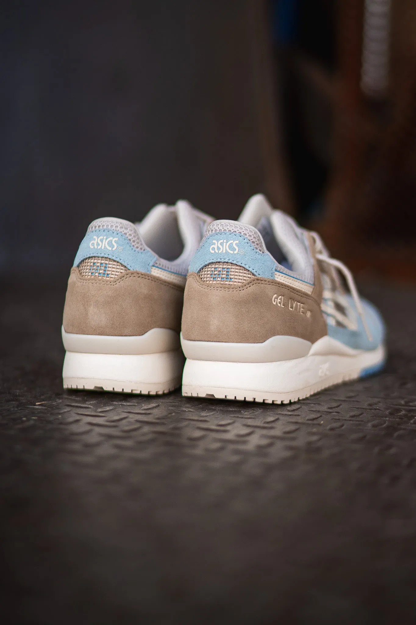 Mens Asics Gel-Lyte 3 OG (Smoke Grey/Cream)