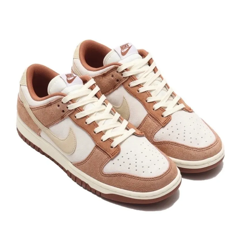Mens Dunk Low Medium Curry Iconic Sneakers