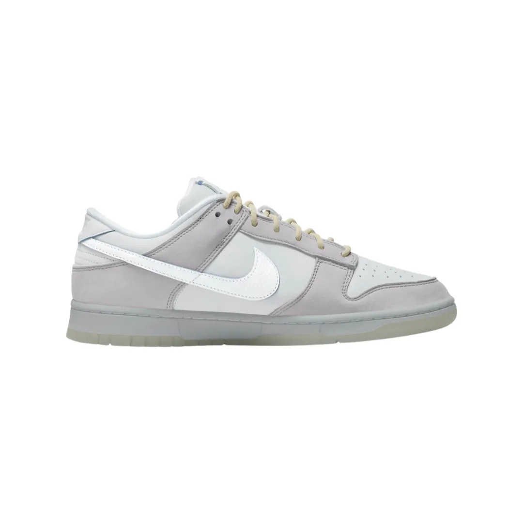 Men's Dunk Low Wolf Grey Pure Platinum Iconic Sneakers