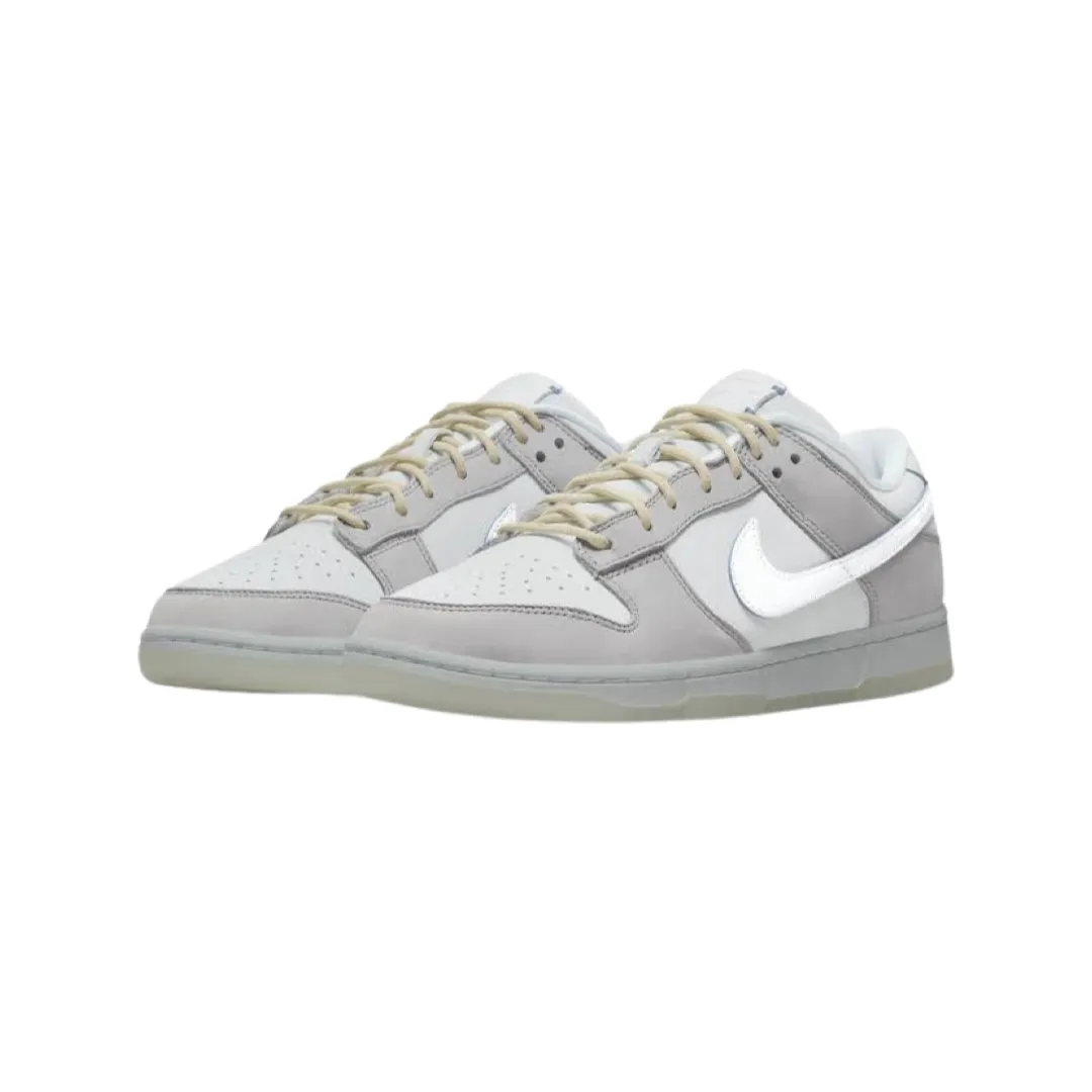 Men's Dunk Low Wolf Grey Pure Platinum Iconic Sneakers