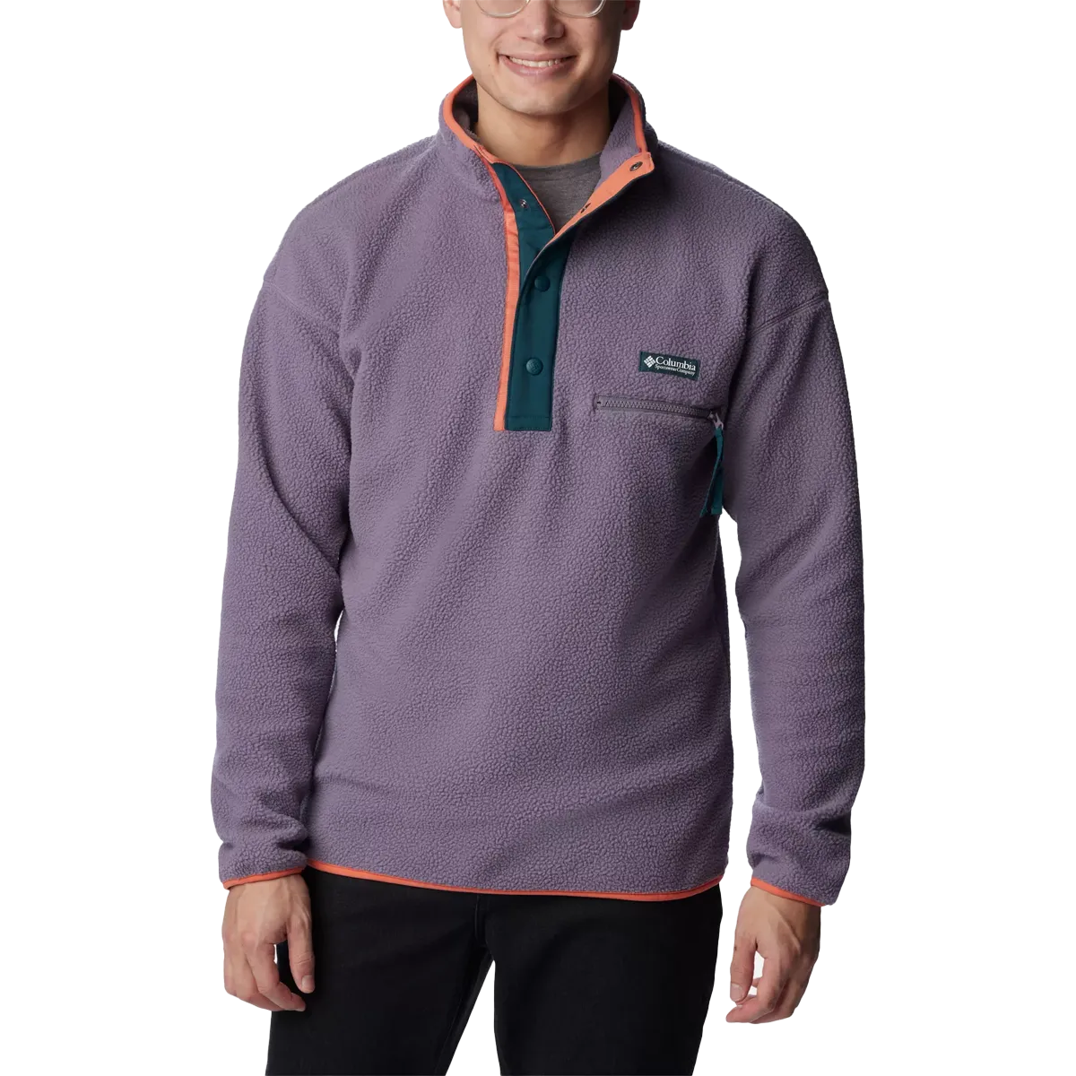 Men's Helvetia Half Snap Fleece Asics Shoes
