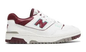 (Men's) New Balance 550 'Burgundy / Cyan' (2022) New Balance casual shoes