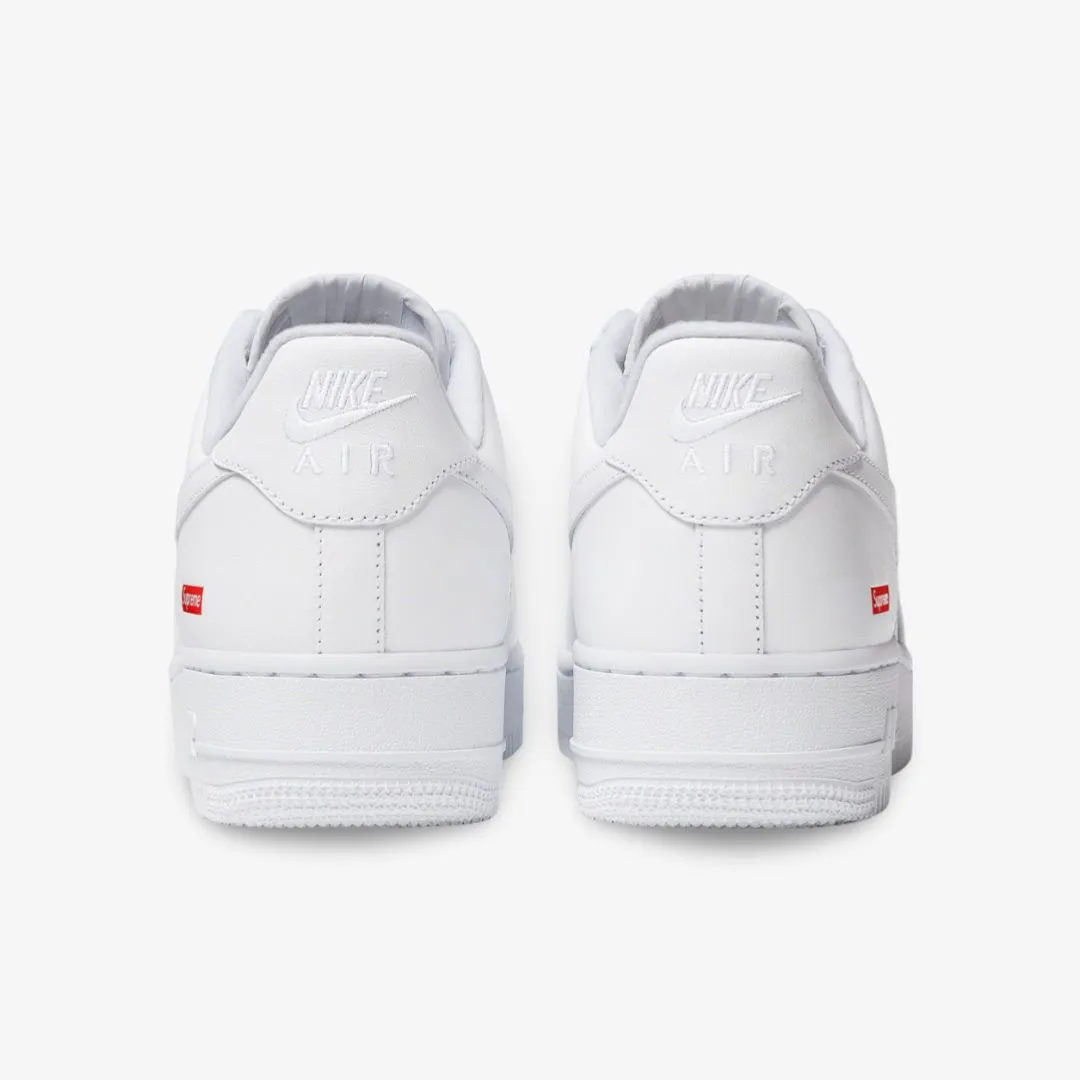 (Men's) Nike Air Force 1 Low SP x Supreme 'Box Logo' White (2020) CU9225-100 Nike Comfort Fit Lifestyle Shoes