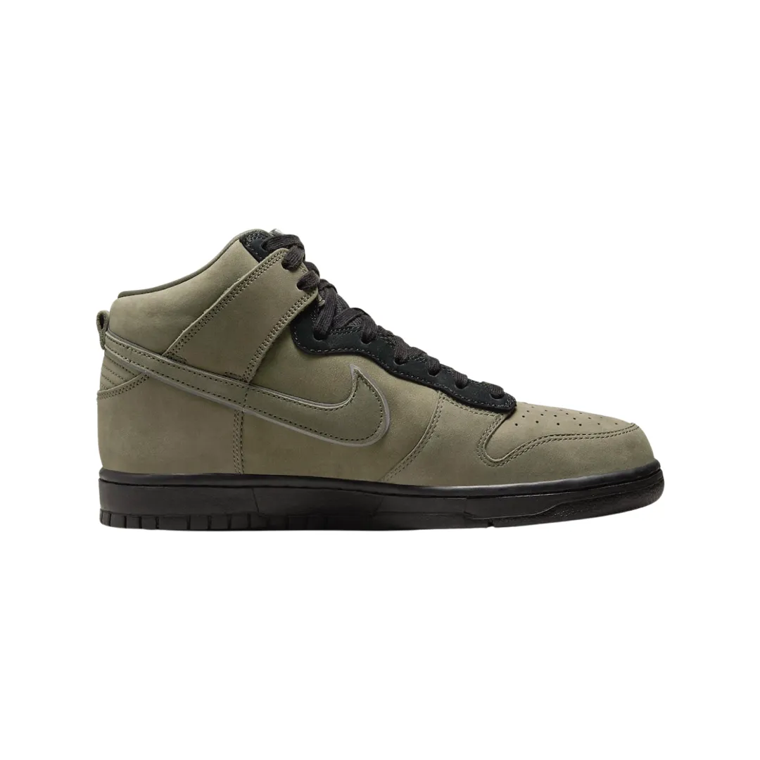 Men's Nike Dunk High SP Medium Olive Multi Black Iconic Sneakers