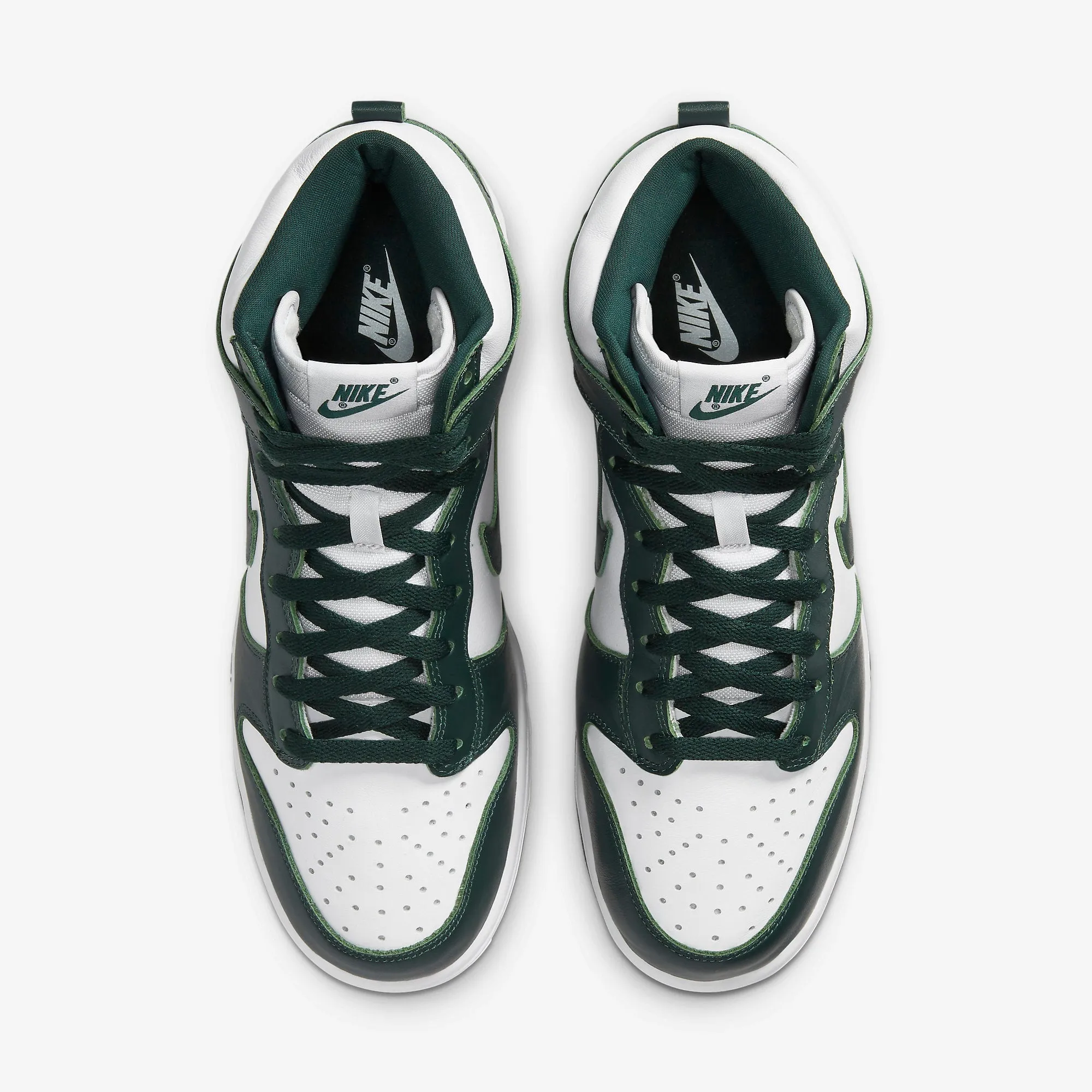 (Men's) Nike Dunk High SP 'Michigan State Spartans' (2020) CZ8149-100 Nike Comfort Fit Lifestyle Shoes