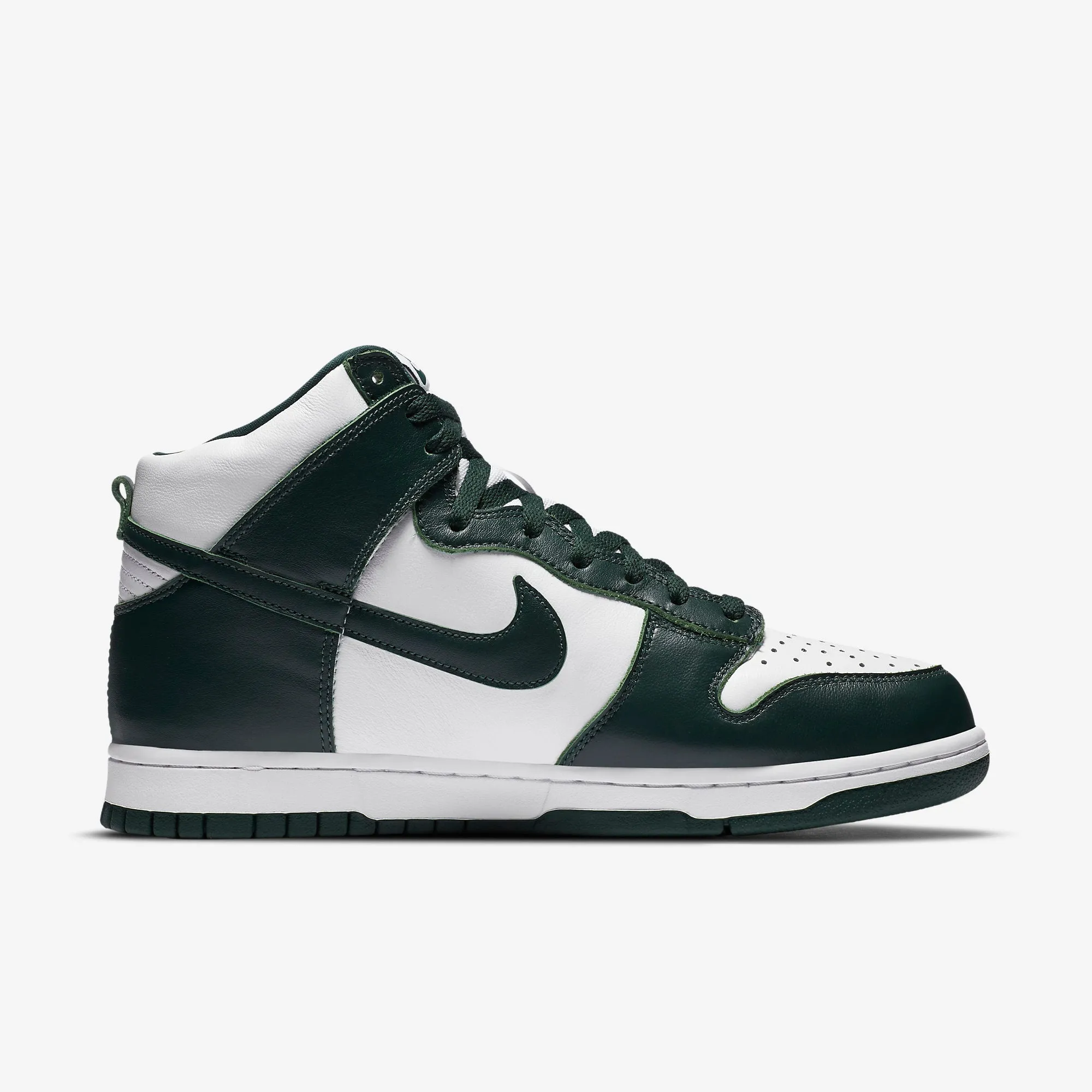 (Men's) Nike Dunk High SP 'Michigan State Spartans' (2020) CZ8149-100 Nike Comfort Fit Lifestyle Shoes
