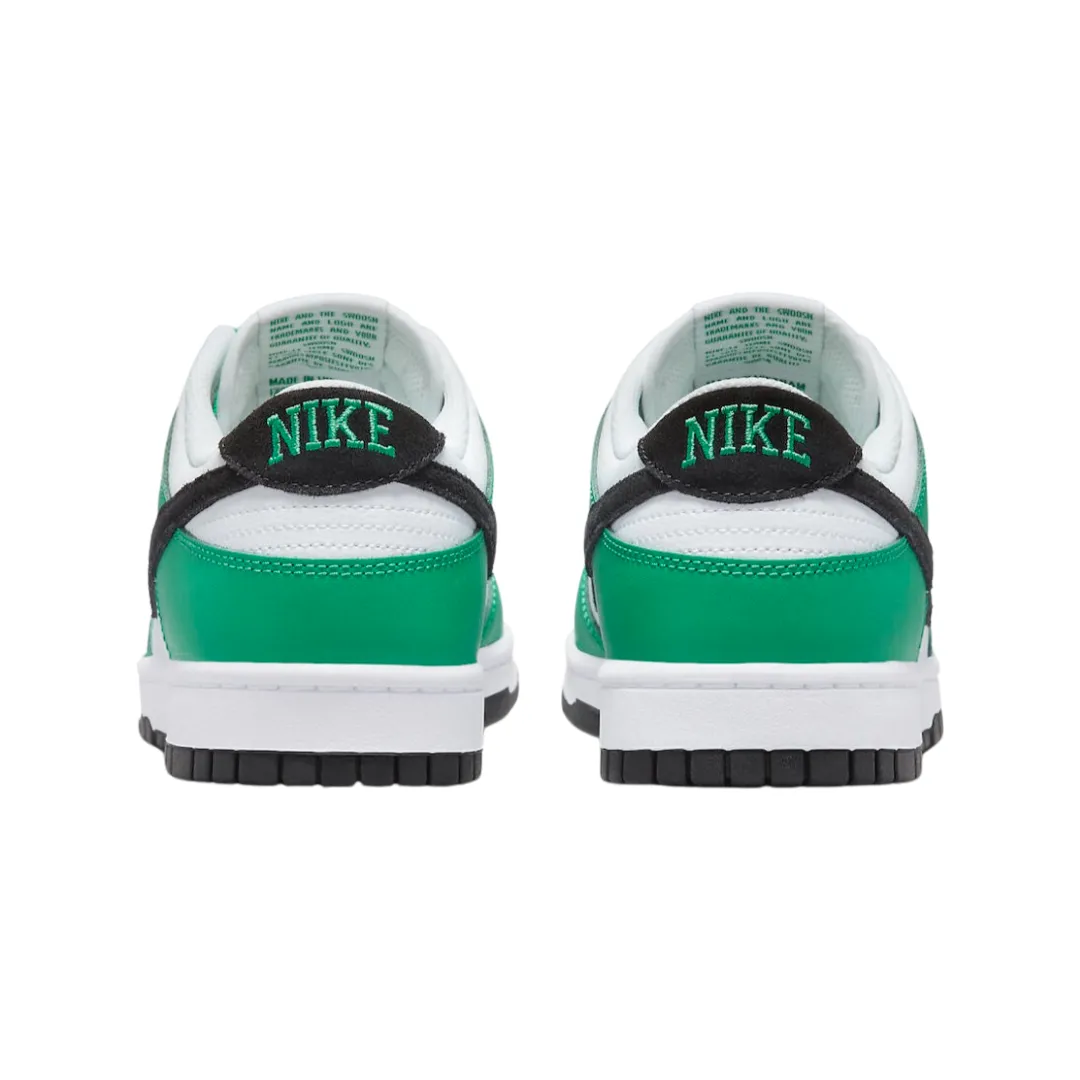 Men's Nike Dunk Low Celtics White Green Black Iconic Sneakers