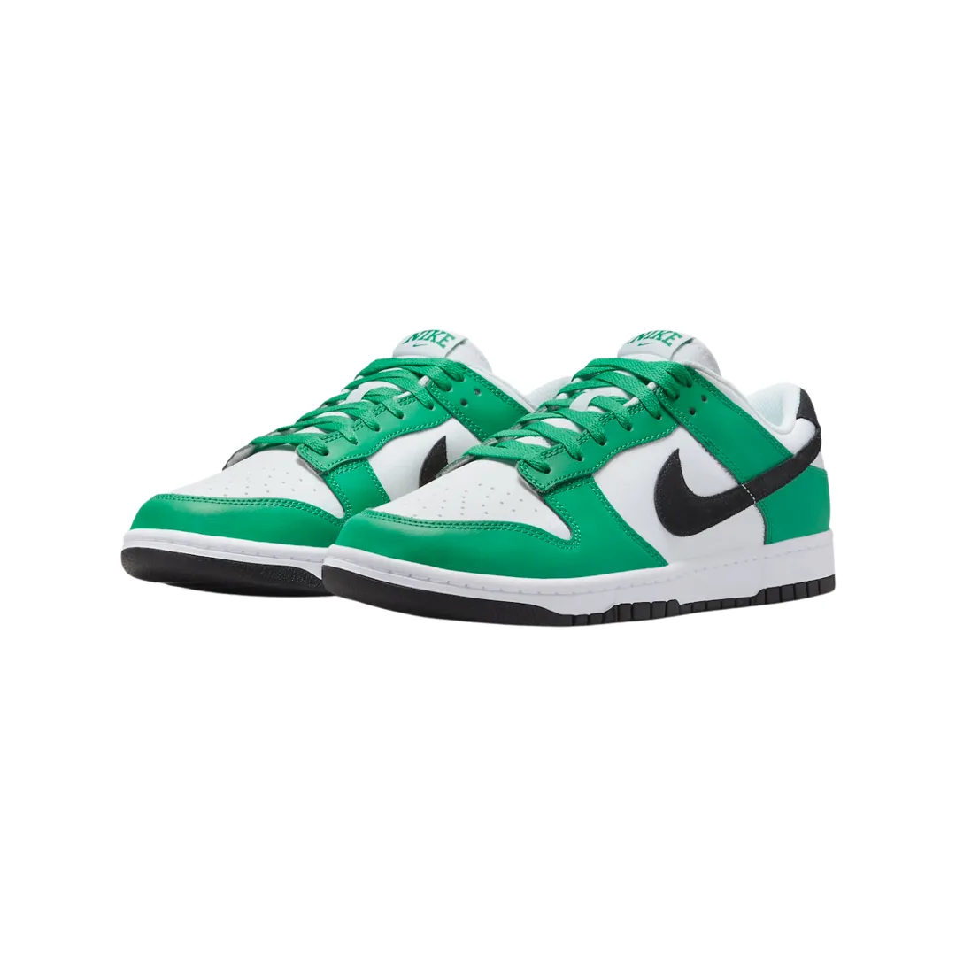 Men's Nike Dunk Low Celtics White Green Black Iconic Sneakers
