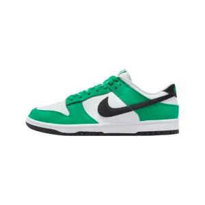 Men's Nike Dunk Low Celtics White Green Black Nike Dunk sneakers with classic silhouette