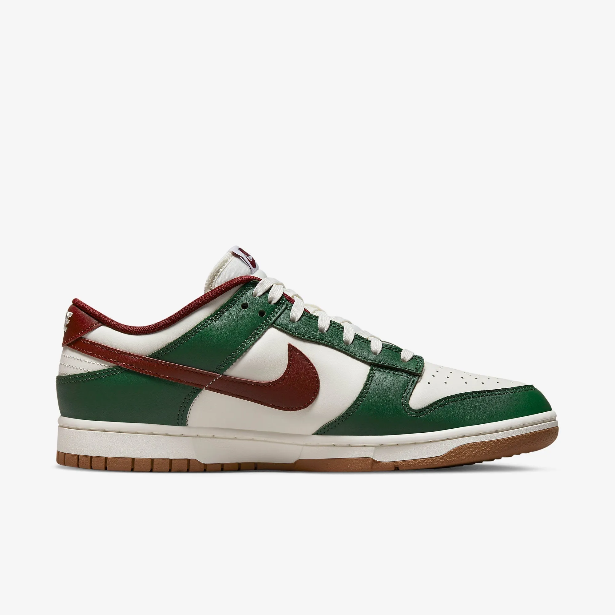 (Men's) Nike Dunk Low Retro 'Gorge Green / Team Red' (2022) FB7160-161 Nike Comfort Fit Lifestyle Shoes