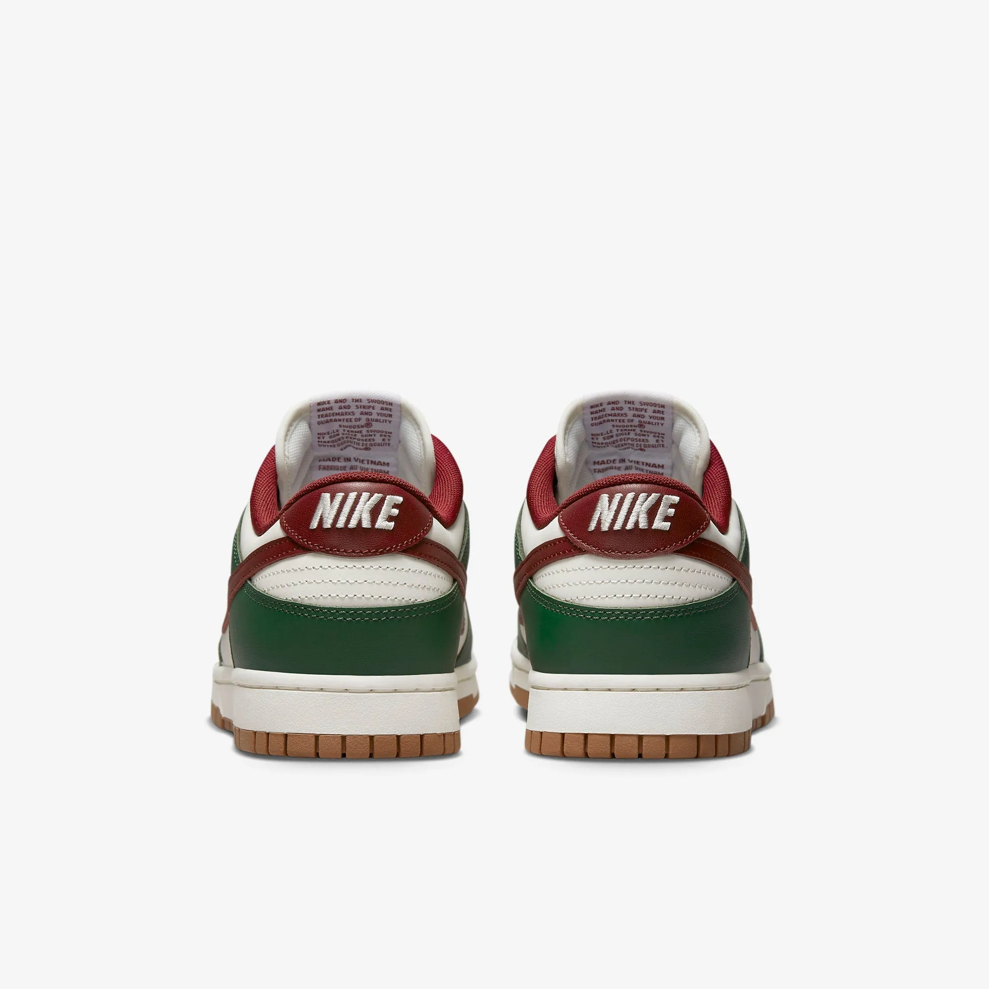 (Men's) Nike Dunk Low Retro 'Gorge Green / Team Red' (2022) FB7160-161 Nike Comfort Fit Lifestyle Shoes