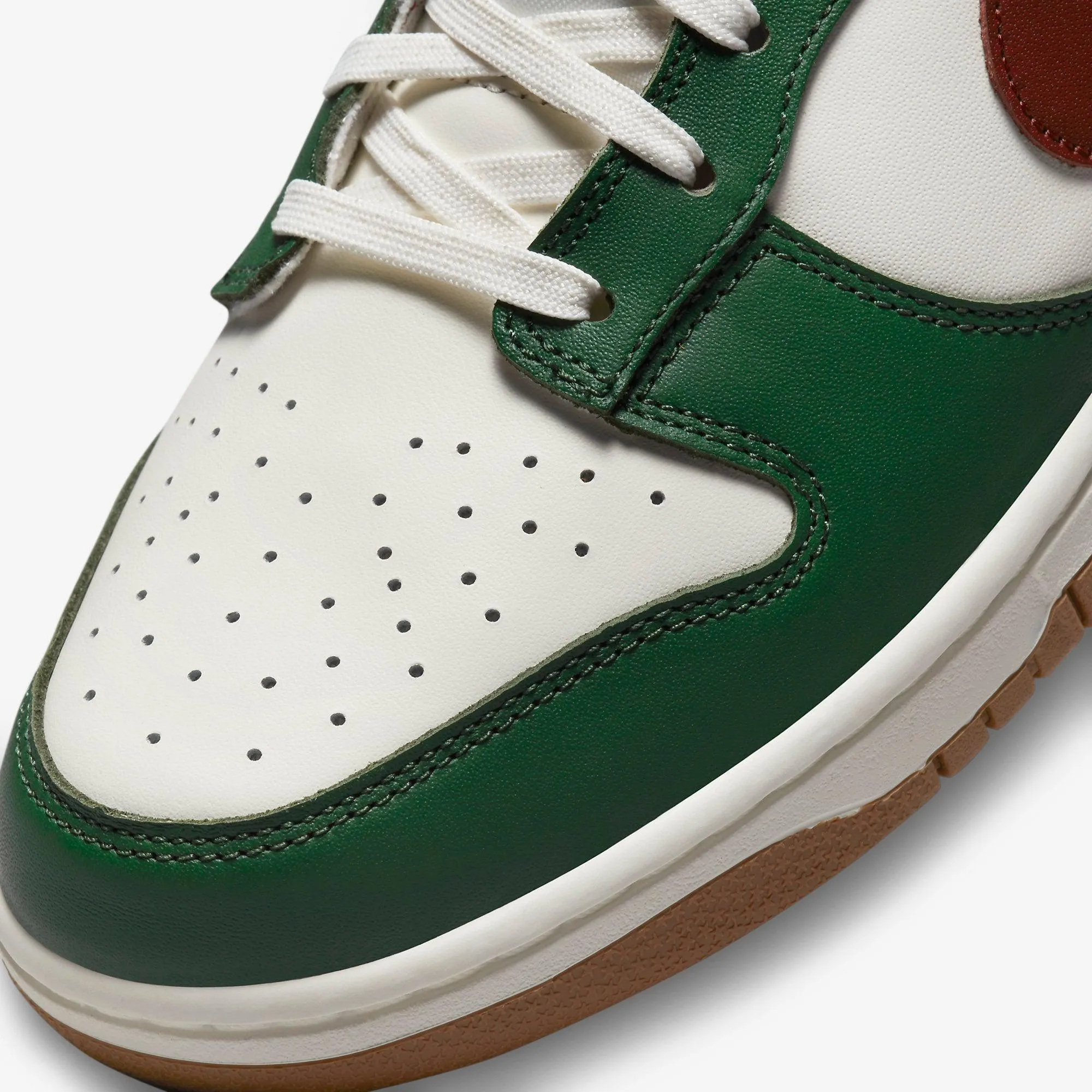 (Men's) Nike Dunk Low Retro 'Gorge Green / Team Red' (2022) FB7160-161 Nike Comfort Fit Lifestyle Shoes