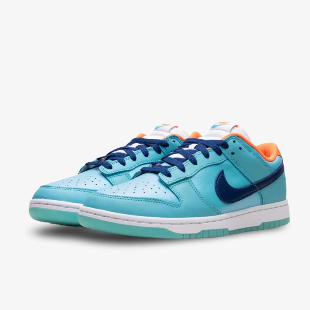 (Men's) Nike Dunk Low SE 'Baltic Blue / Total Orange' (2024) HQ1538-416 Nike Comfort Fit Lifestyle Shoes