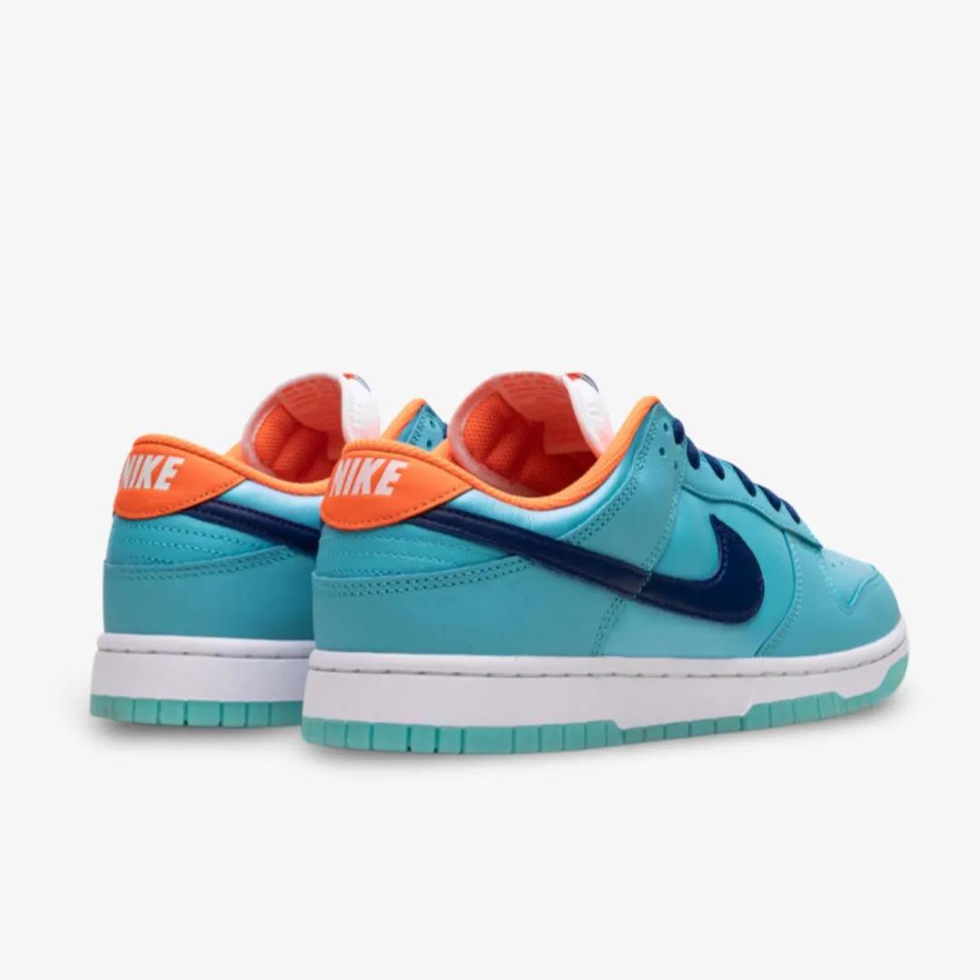 (Men's) Nike Dunk Low SE 'Baltic Blue / Total Orange' (2024) HQ1538-416 Nike Comfort Fit Lifestyle Shoes