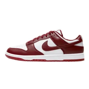 Men's Nike Dunk Low Team Red (2022) Nike Dunk sneakers with classic silhouette