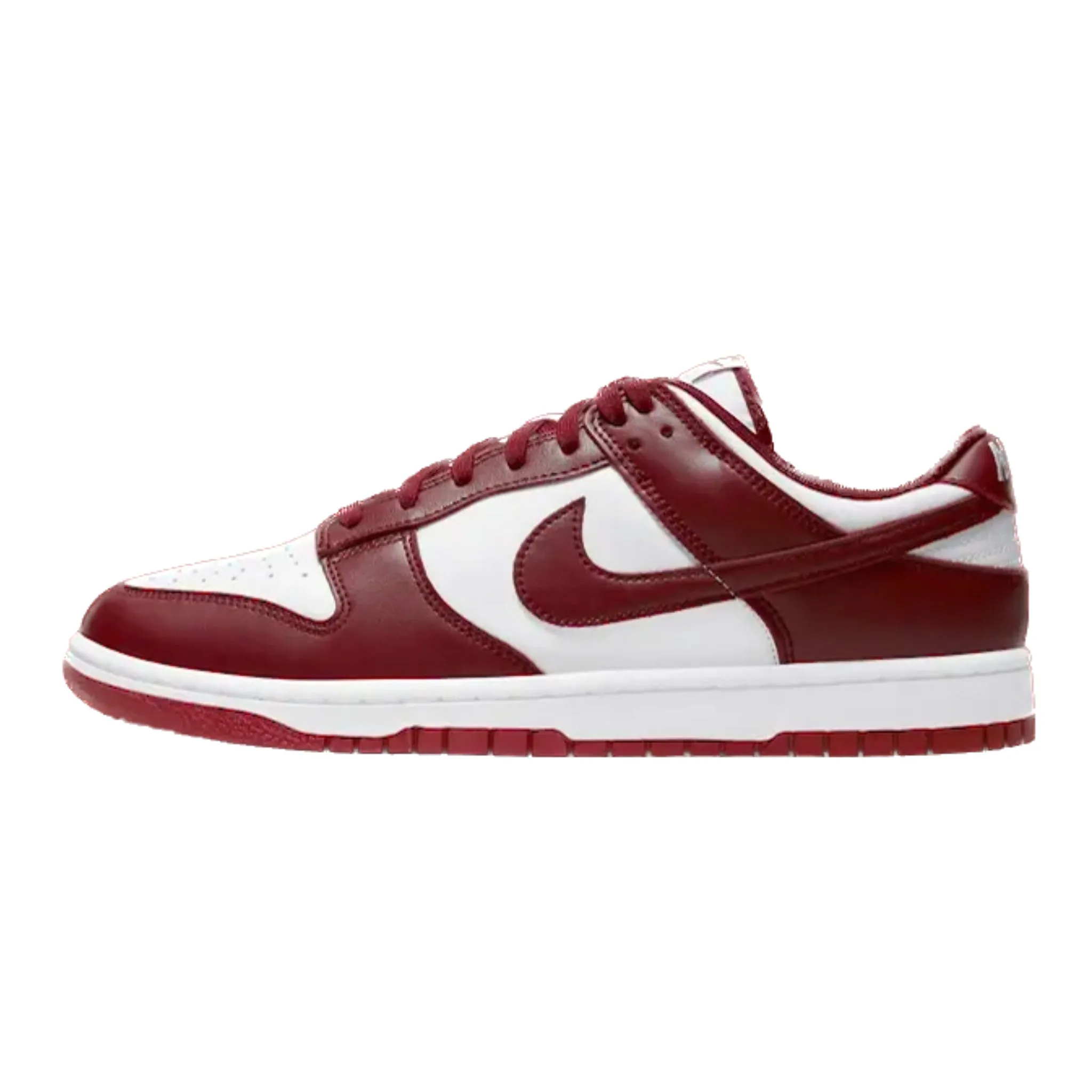 Men's Nike Dunk Low Team Red (2022) Nike Dunk sneakers with classic silhouette