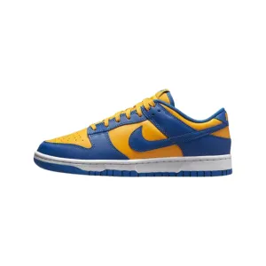 Men's Nike Dunk Low UCLA Blue Jay University Gold White Nike Dunk sneakers with classic silhouette