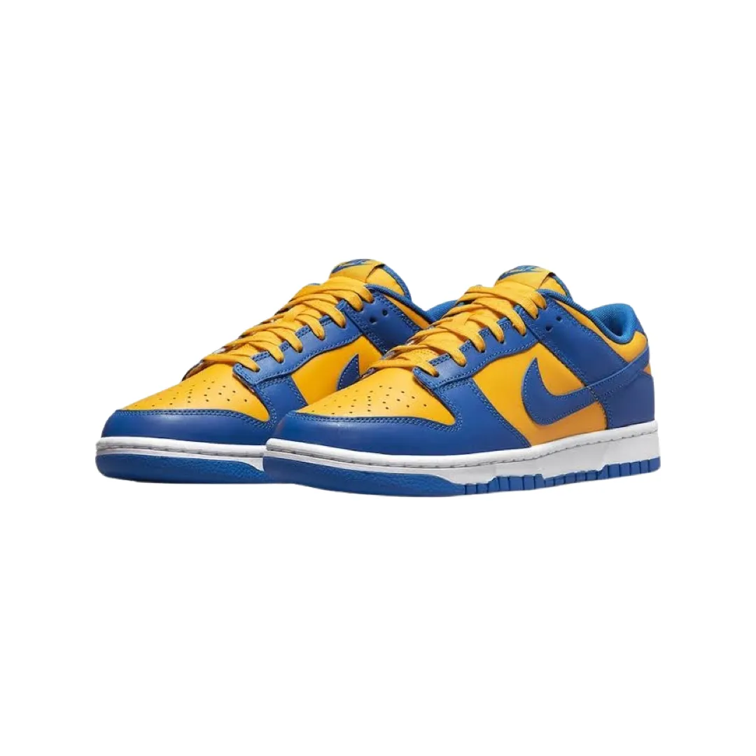Men's Nike Dunk Low UCLA Blue Jay University Gold White Iconic Sneakers